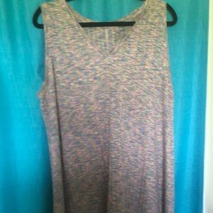 Lane Bryant multicolor swing tank 18/20